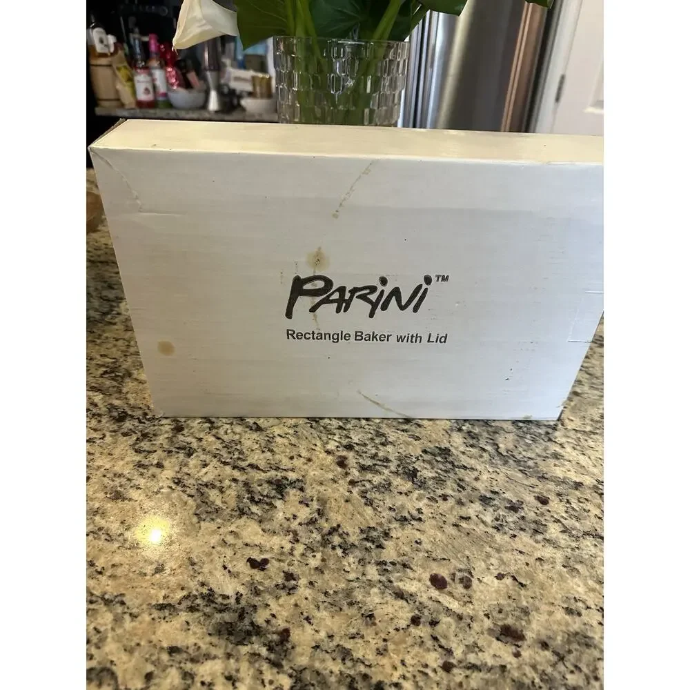 New PARINI STONEWARE CASSEROLE 12